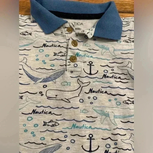 Nautica whale polo toddler boy shirt size 2T - Picture 2 of 7